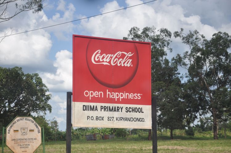 Coca Cola schools signs 